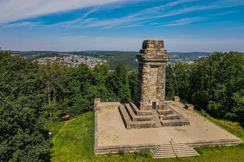 Der Bismarck-Turm in Hagen. Foto: Nico Piepenstock