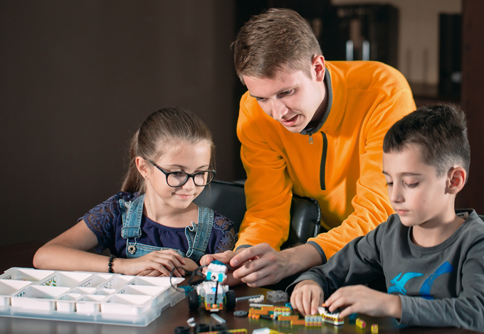 Schulkooperation Kinder spielen