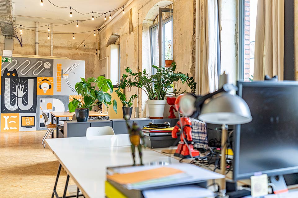 Workspace bei Mitwerk (Foto: Mitwerk)