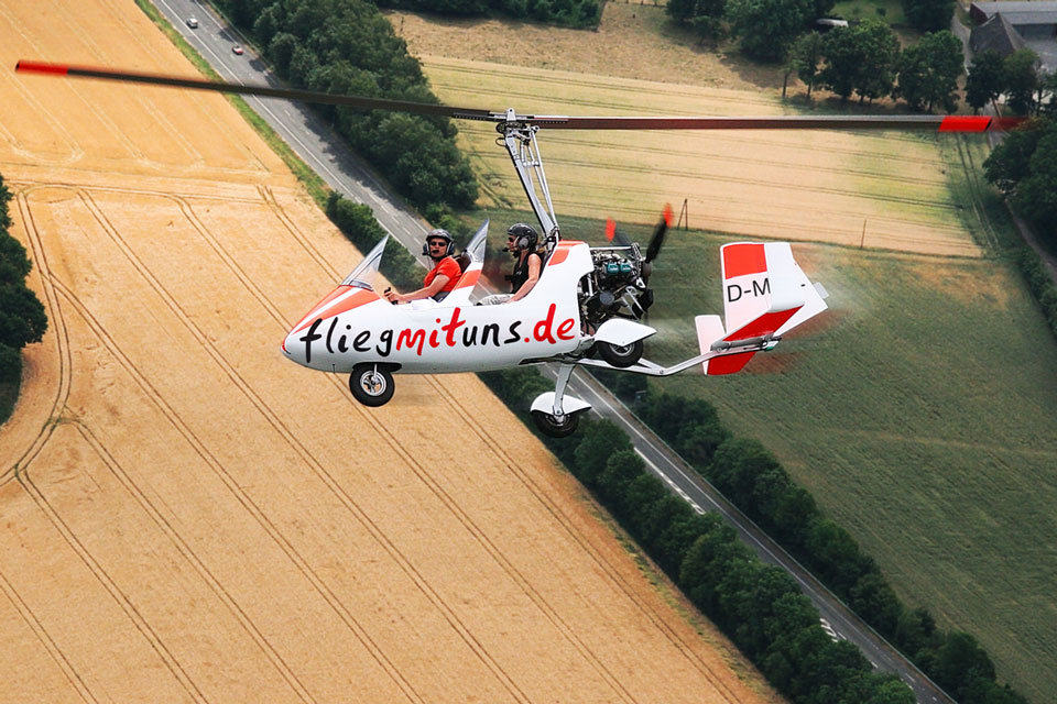 Gyrocopter von Flieg mit uns (Foto: fliegmituns.de)