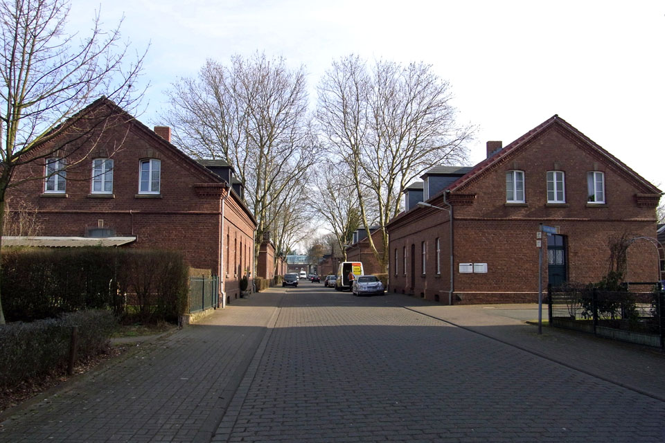 Siedlung Eisenheim in Oberhausen (Foto: Rainer Halama - Eigenes Werk, CC BY-SA 3.0, https://commons.wikimedia.org/w/index.php?curid=9790518)