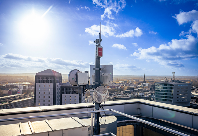 LoRaWAN-Funkmast