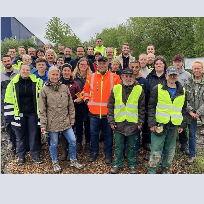 Stadtwerke Social Day im Tafelgarten 