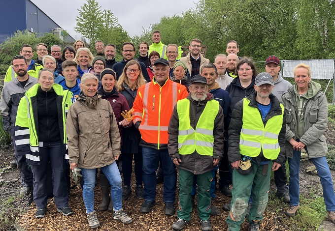 Stadtwerke Social Day im Tafelgarten 