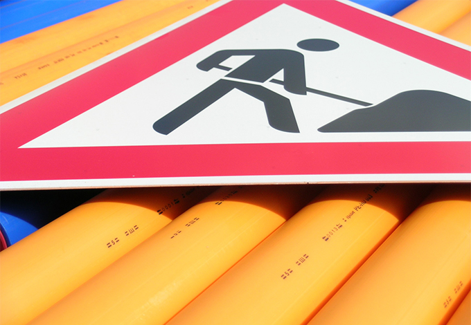 Stadtwerke-Baustelle