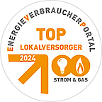 Auszeichnung Energieverbraucherportal Top-Lokalversorger 2020 Strom & Gas