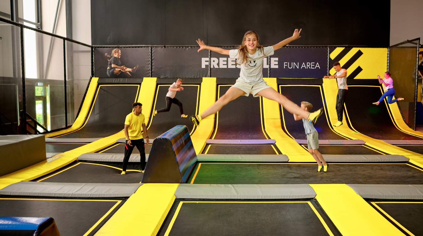 Trampoline Park You Jump