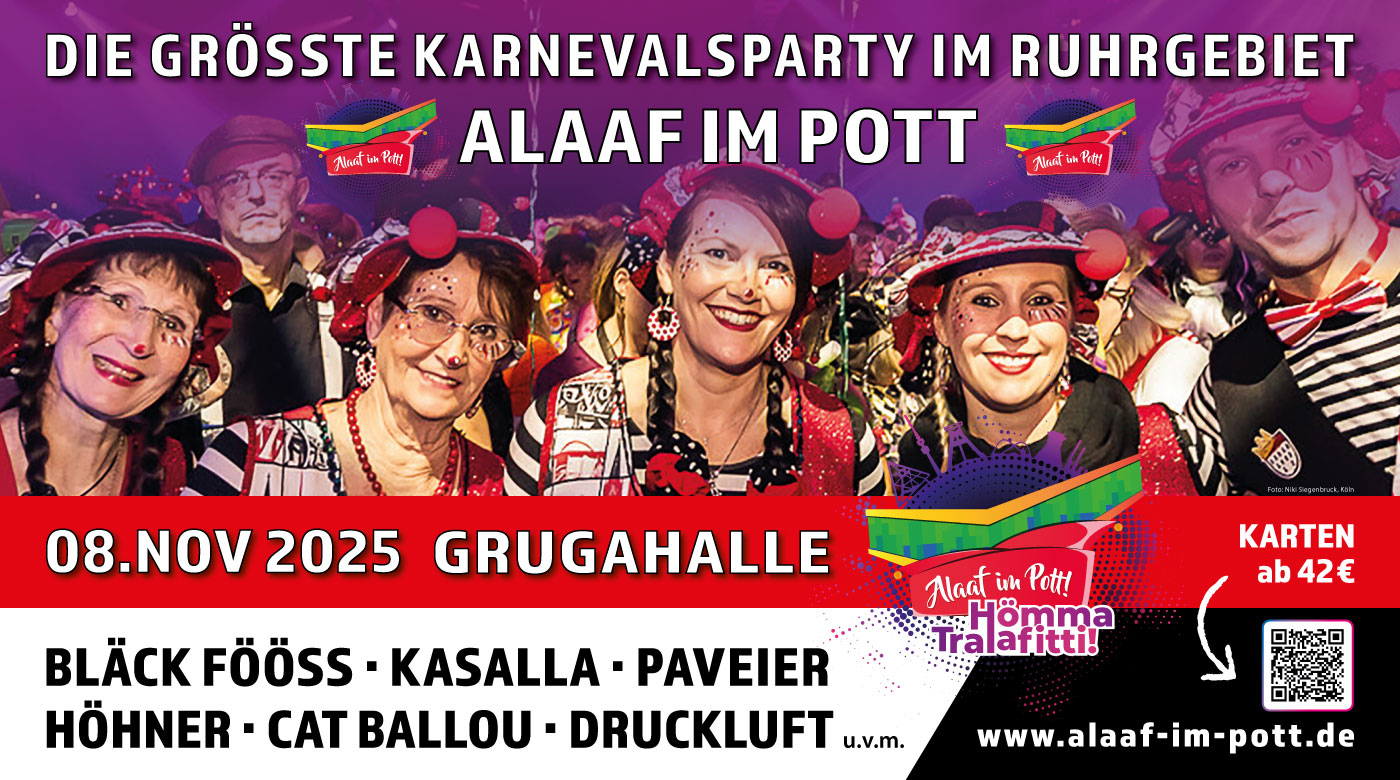 Symbolbild für Alaaf im Pott- Gruga Helau
